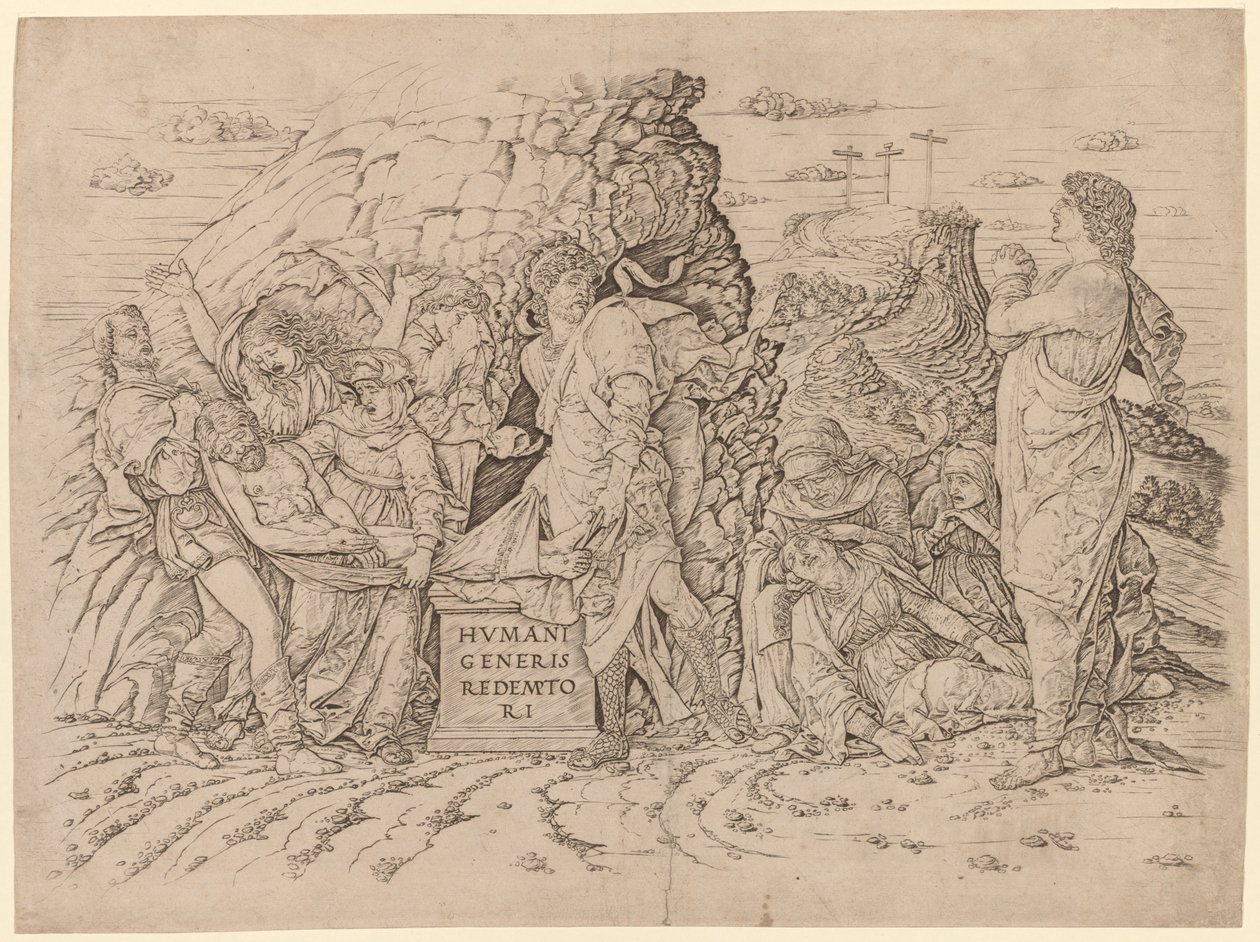 Hautaus. tekijältä Andrea Mantegna
