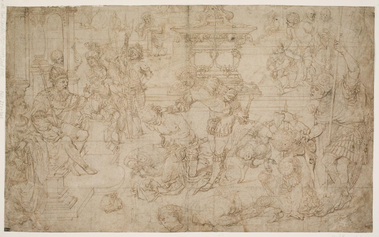 Kymmenen tuhannen kristityn marttyyrikuolema tekijältä Andrea Mantegna
