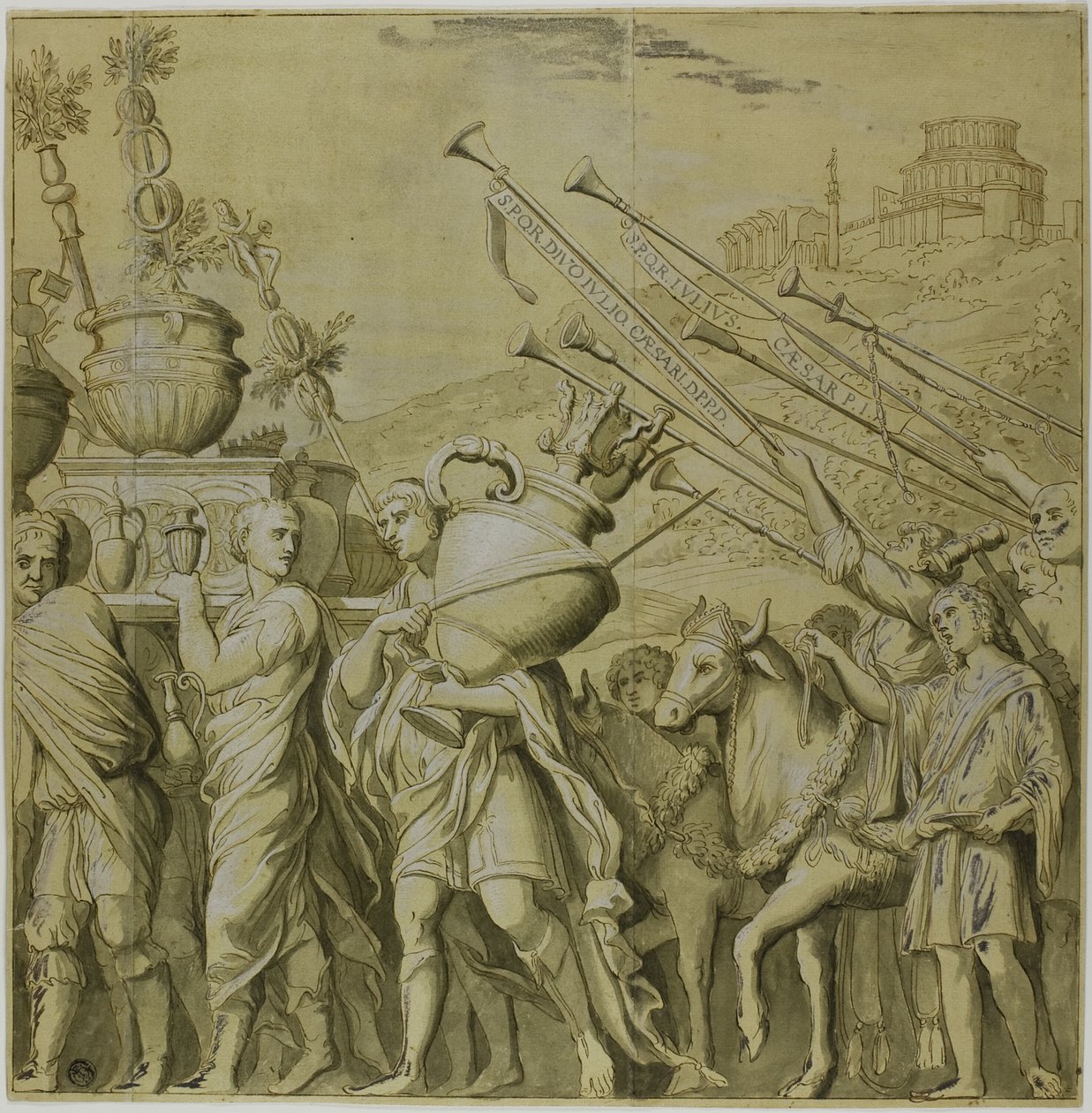 Julius Caesarin voitot: Kangas nro IV tekijältä Andrea Mantegna