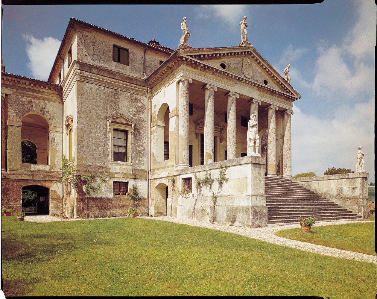 Näkymä julkisivusta, n.1566-67 tekijältä Andrea Palladio