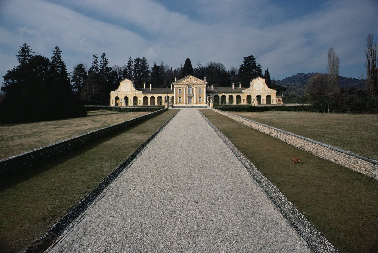 Villa Barbaro, Maser, 1557-58 tekijältä Andrea Palladio