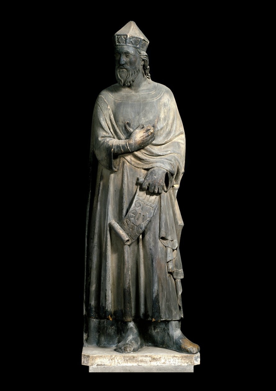 Andrea Pisanon (n. 1290-1348) Salomon Marble -veistoksen esitys, Firenze, Museo dell