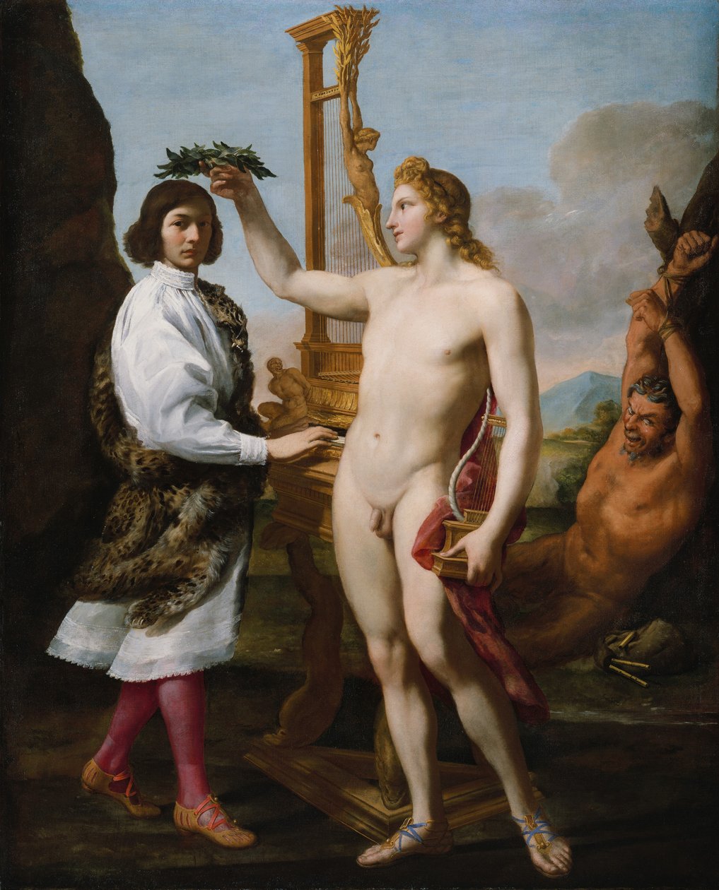 Marcantonio Pasqualini 1614-1691 Apollon kruunasi, 1641. tekijältä Andrea Sacchi
