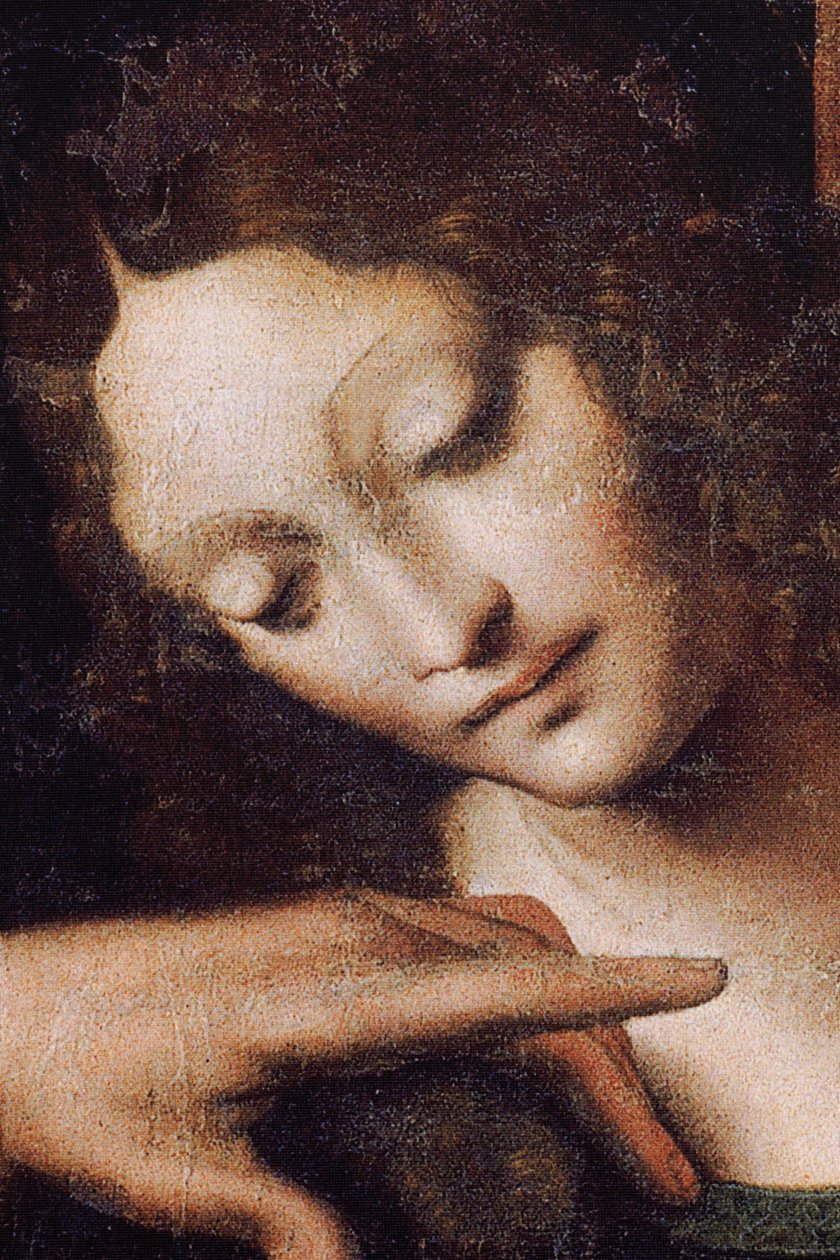 Abbey (Tongerlo Abbey). Maalaus. Viimeinen ehtoollinen. 1506-1507. Yksityiskohta (maalaus) tekijältä Andrea Solario