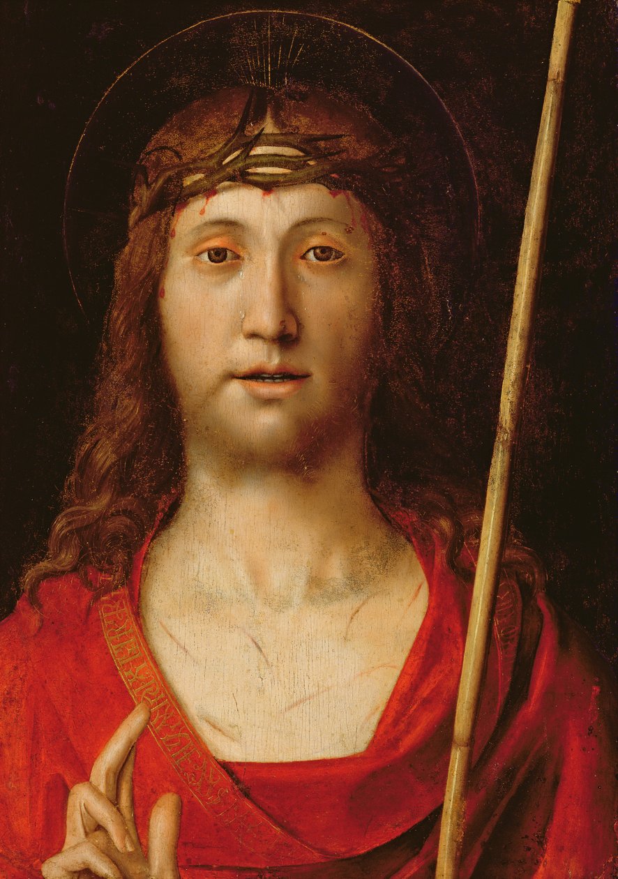 Ecce Homo (öljy paneelissa) tekijältä Andrea Solario