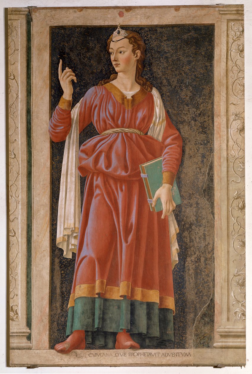 Cumaen sibylla (Fresko tekijältä Andrea del Castagno