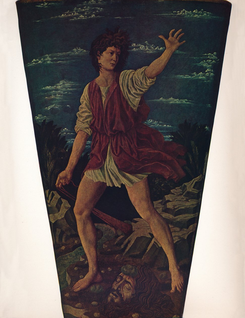 Nuorekas David, c1450 tekijältä Andrea del Castagno