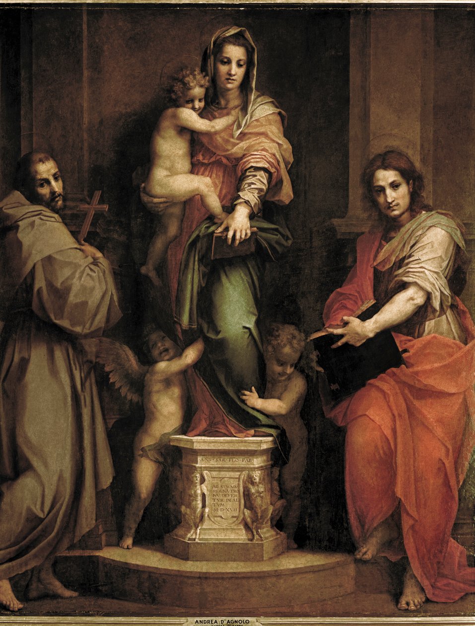 Harppioiden Madonna tekijältä Andrea del Sarto