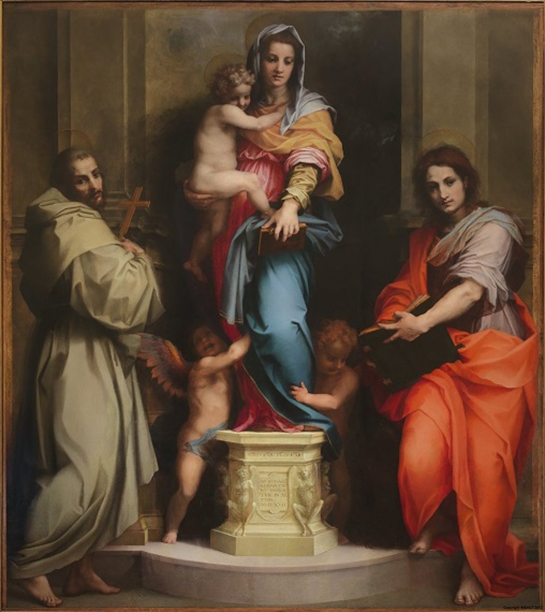 Harppioiden Madonna tekijältä Andrea del Sarto