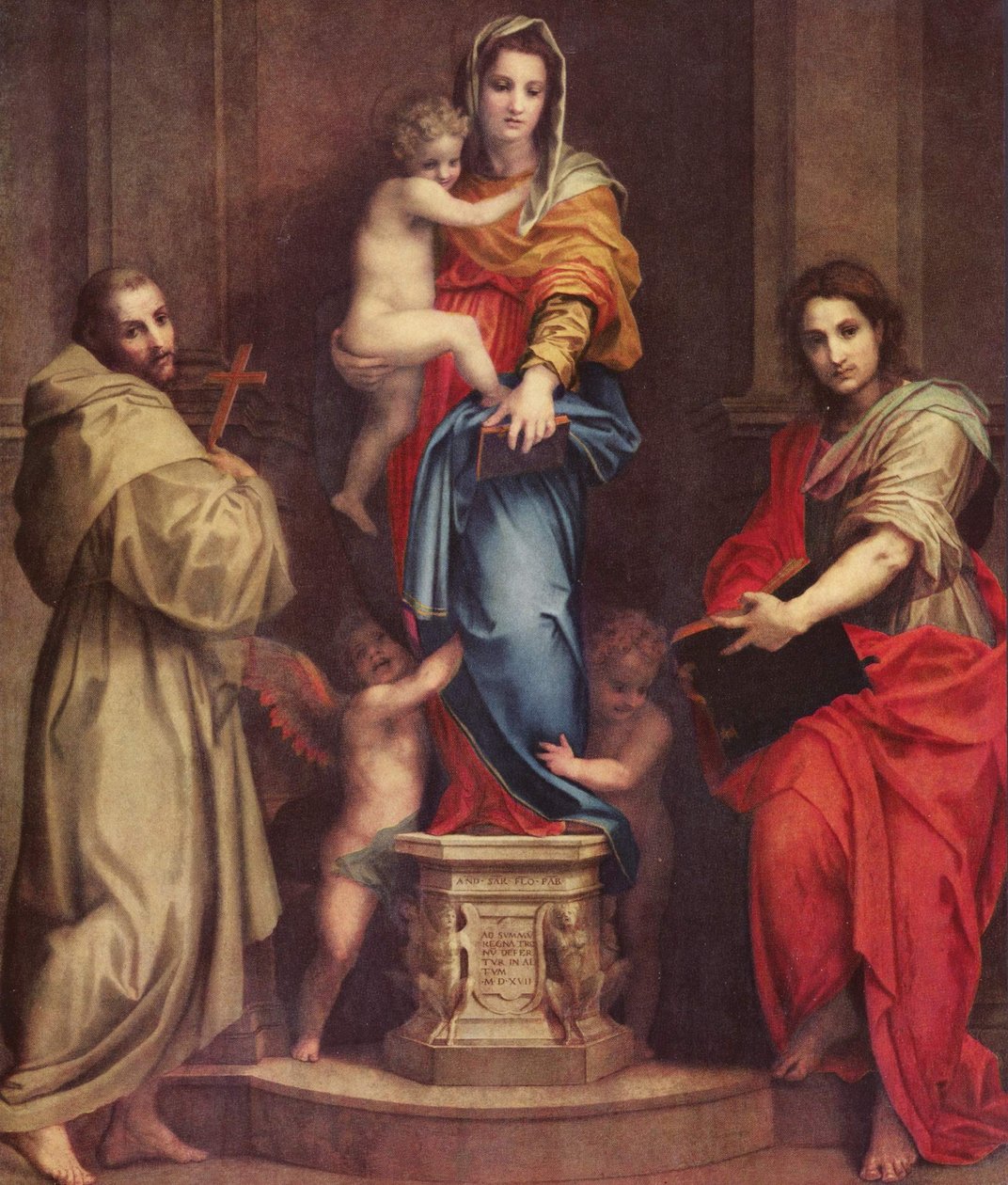 Harppioiden Madonna tekijältä Andrea del Sarto