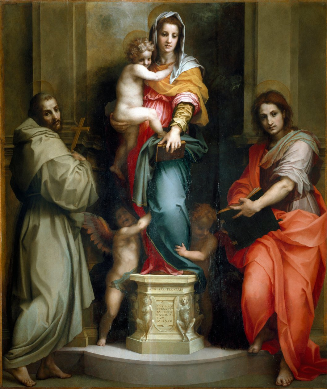 Harpioiden Madonna tekijältä Andrea del Sarto