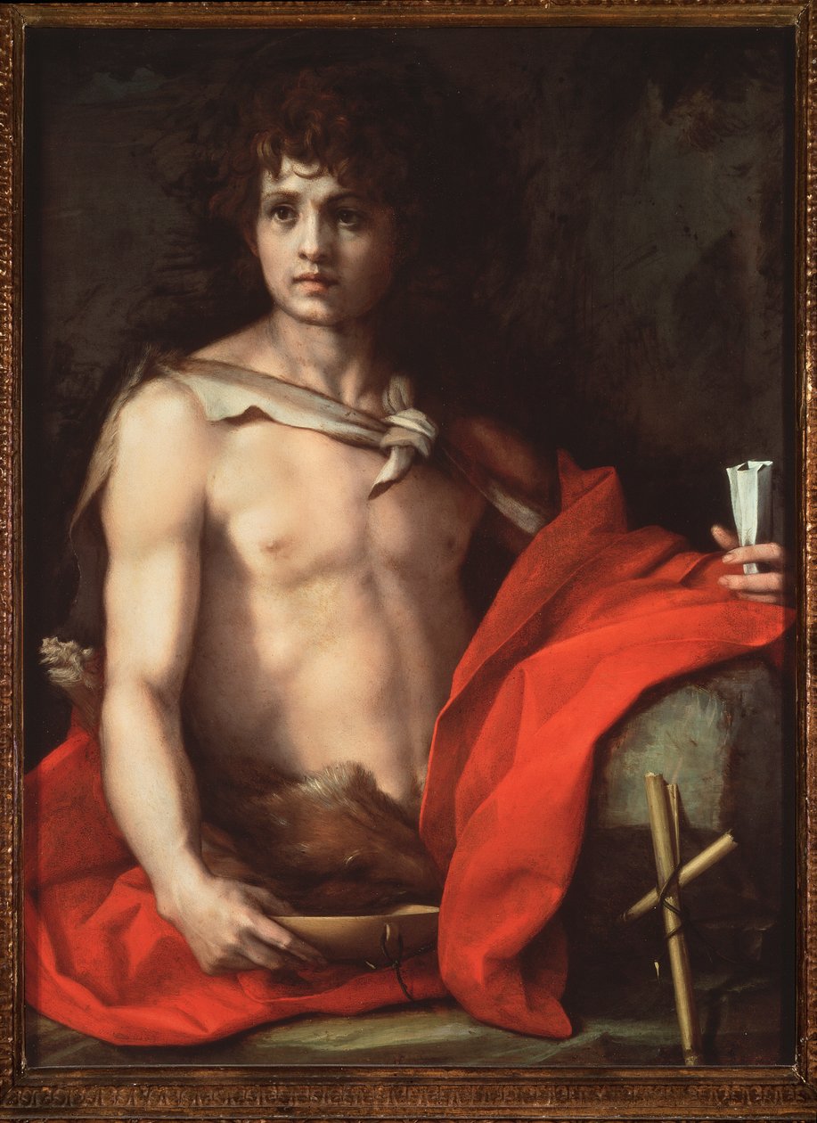 Pyhä Johannes Kastaja (maalaus tekijältä Andrea del Sarto