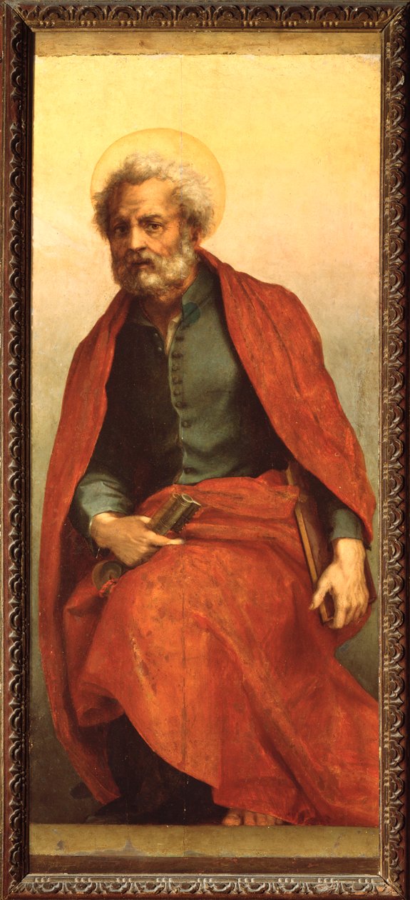 Pyhä Pietari, Pyhän Agneksen alttaritaulu (maalaus, 1525-1528) tekijältä Andrea del Sarto