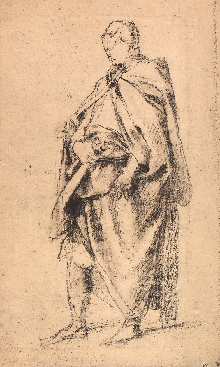 Tutkimus mieshahmosta tekijältä Andrea del Sarto