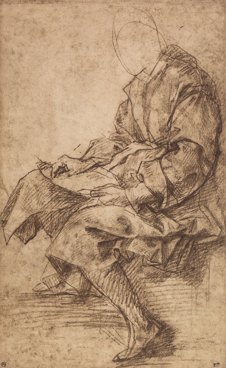 Tutkimus mieshahmosta tekijältä Andrea del Sarto