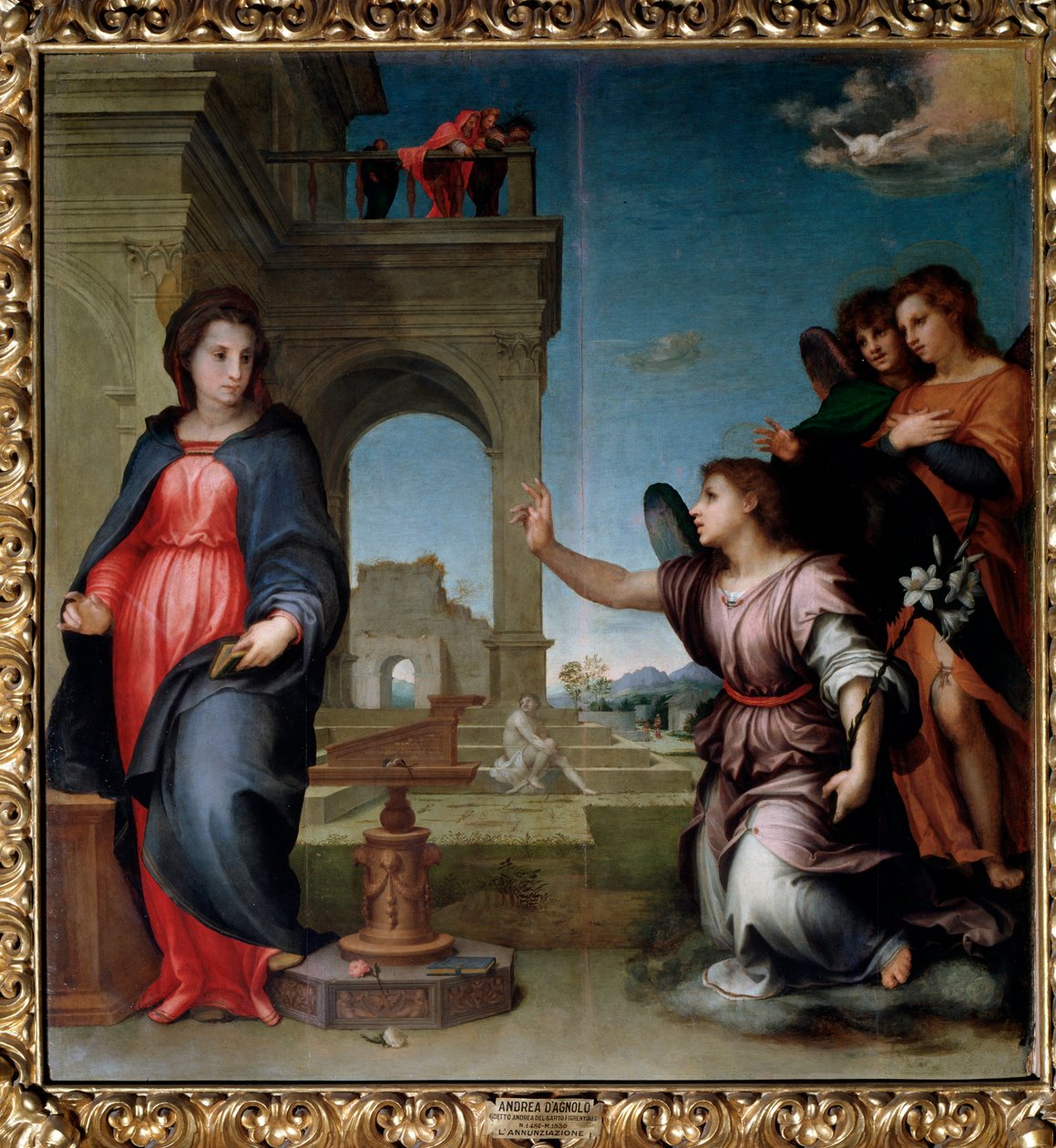 Ilmoitus (maalaus tekijältä Andrea del Sarto