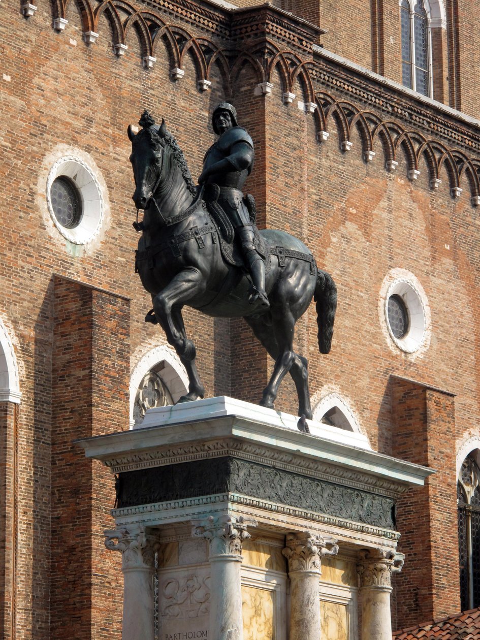 Andrea del Verrocchion Condottiere Colleonin ratsastuspatsas tekijältä Andrea del Verrocchio
