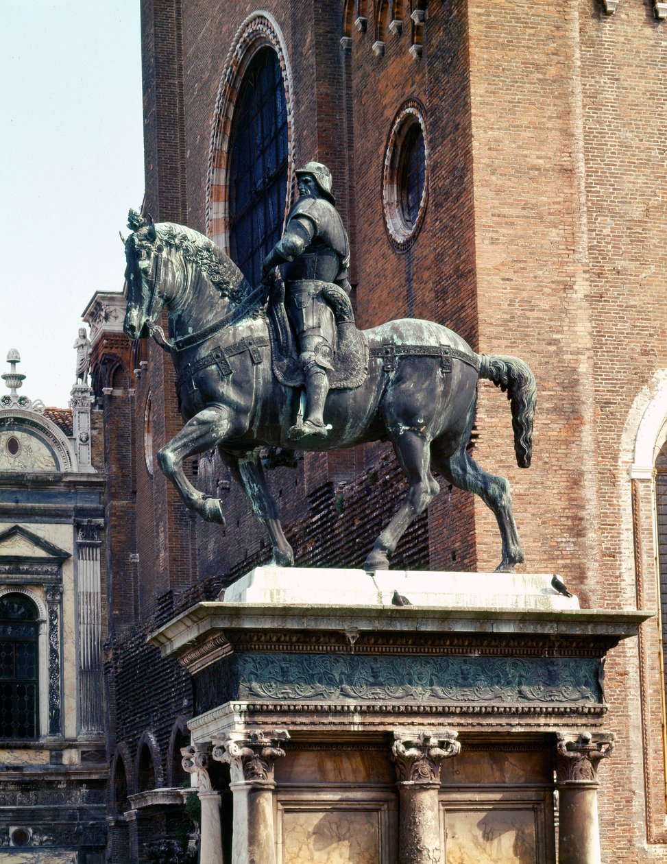 Andrea del Verrocchion Condottiere Colleonin ratsastuspatsas tekijältä Andrea del Verrocchio