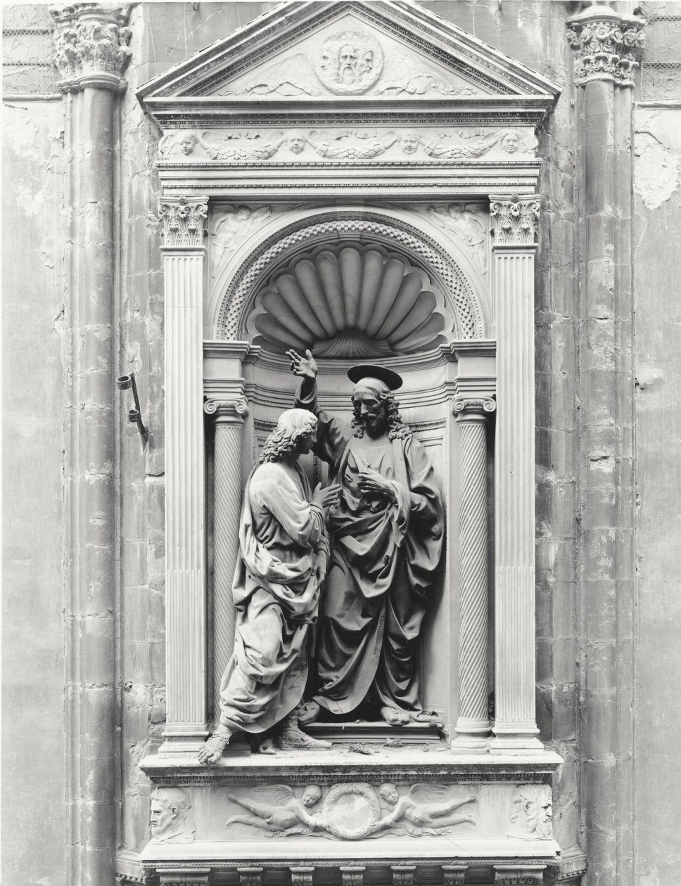 St. Thomasin epäuskoisuus tekijältä Andrea del Verrocchio