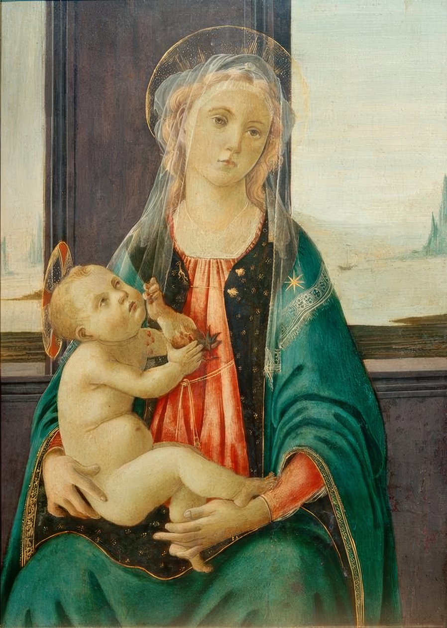 Madonna mit Kind (Madonna of the Sea) tekijältä Andrea del Verrocchio