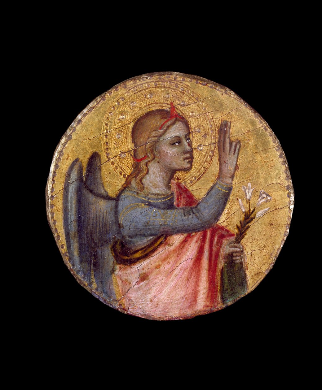Ilmoituksen enkeli, 1300-luku tekijältä Andrea di Cione