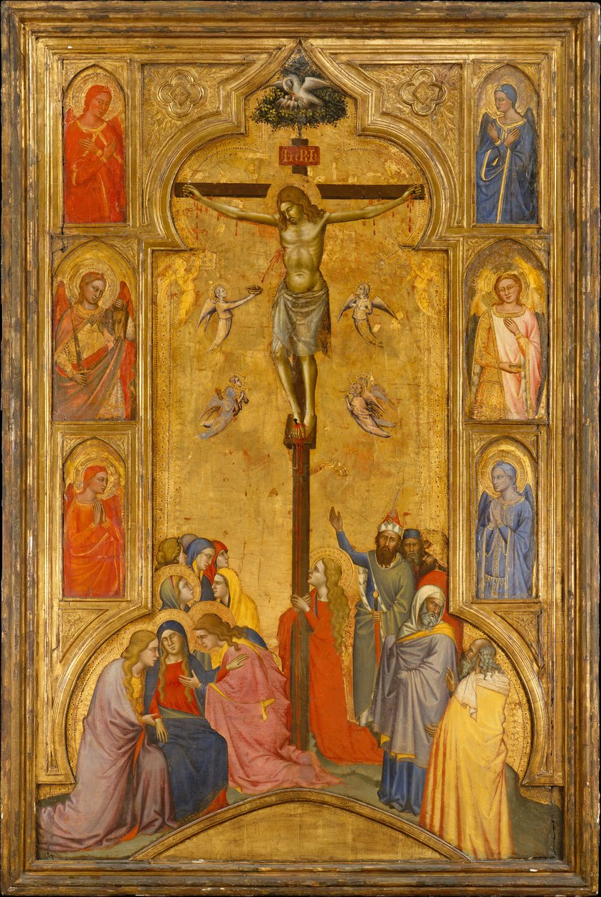 Ristiinnaulitseminen, n. 1365. tekijältä Andrea di Cione