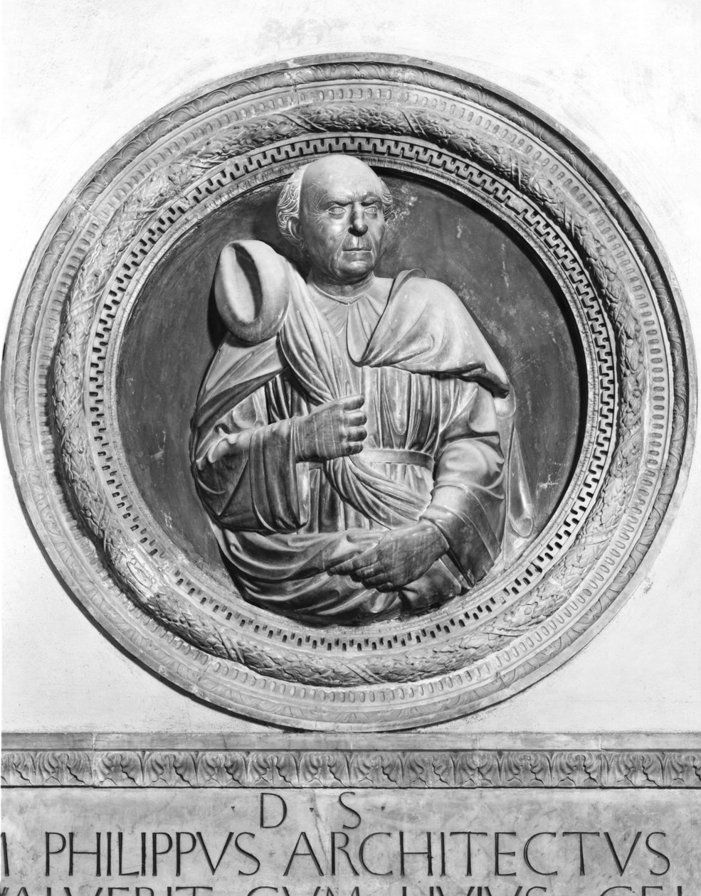 Filippo Brunelleschin (1377-1446) rintakuva tekijältä Andrea di Lazzaro Cavalcanti