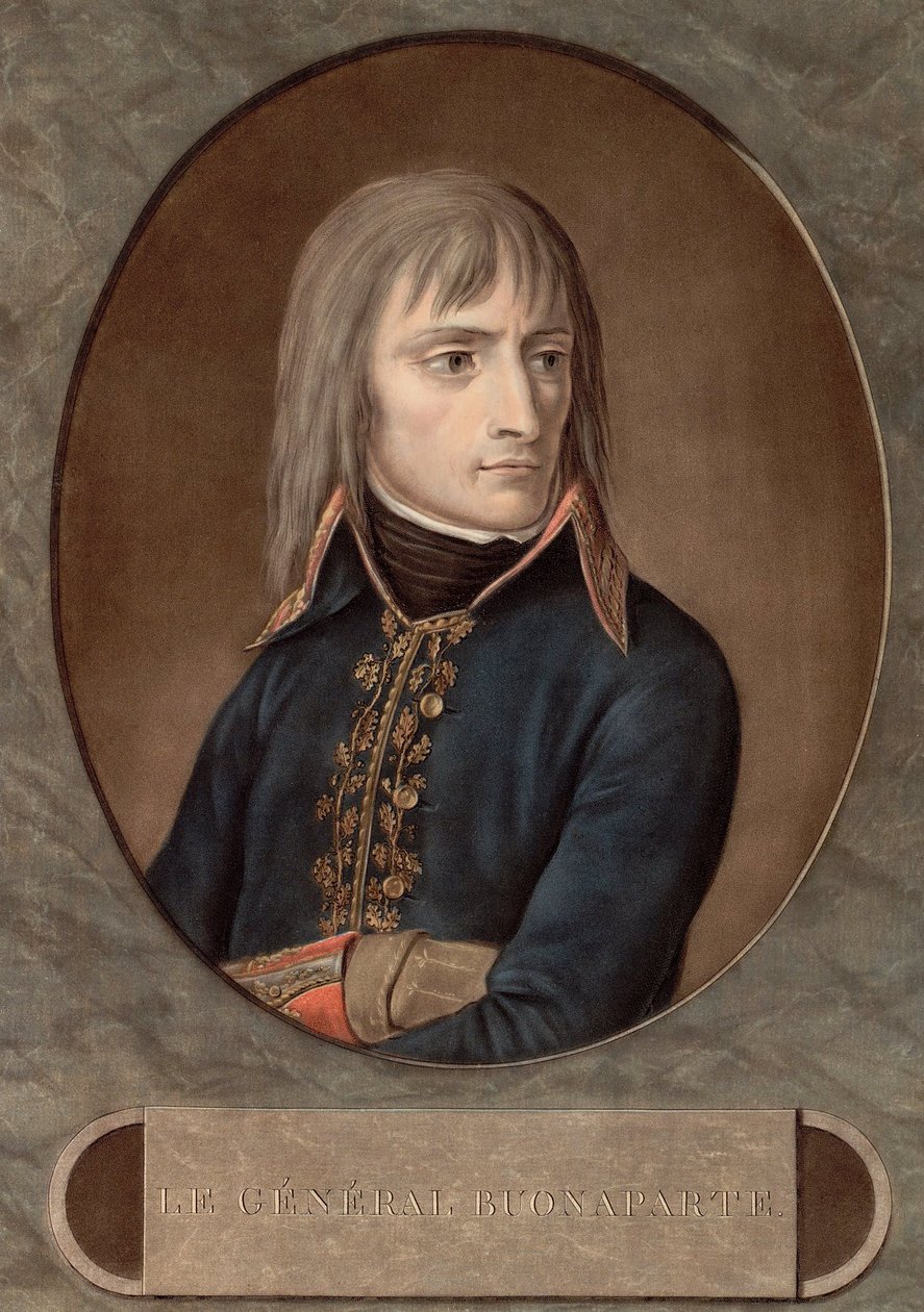 kenraali Bonaparte vuonna 1798 - kaiverrus Andrea Appiani (1754-1817) - tekijältä Andrea the Elder (after) Appiani