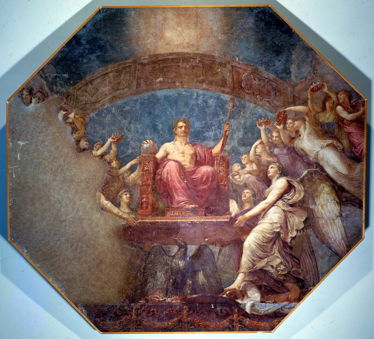 Napoleonin apoteoosi, Villa Carlotta, Tremezzo tekijältä Andrea the Elder Appiani