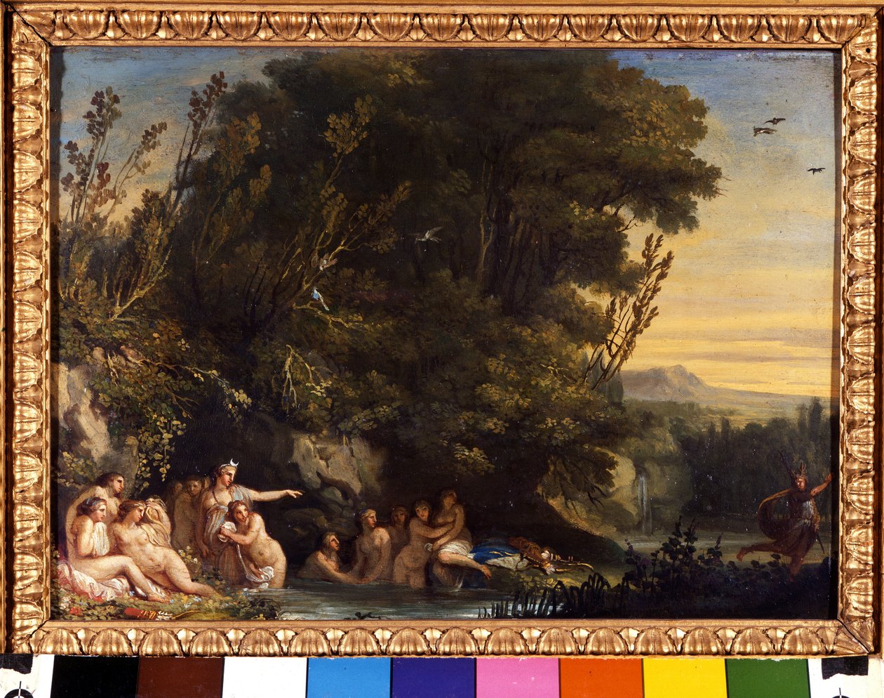 Diane ja Acteon. Andrea Appianin (1754-1817) maalaus Milan tekijältä Andrea the Elder Appiani