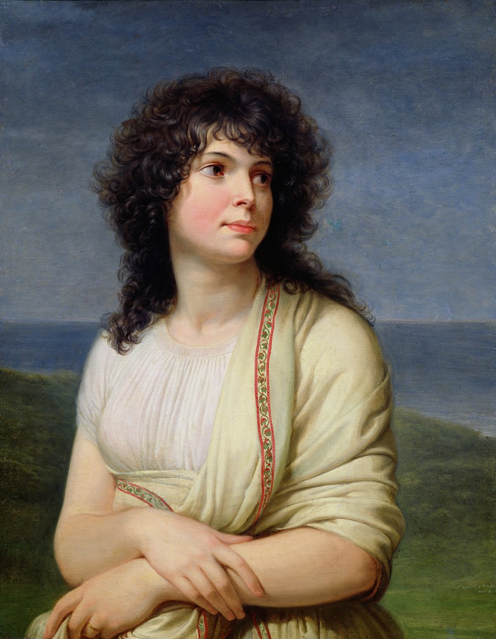Madame Hamelin (1776-1851) tekijältä Andrea the Elder Appiani