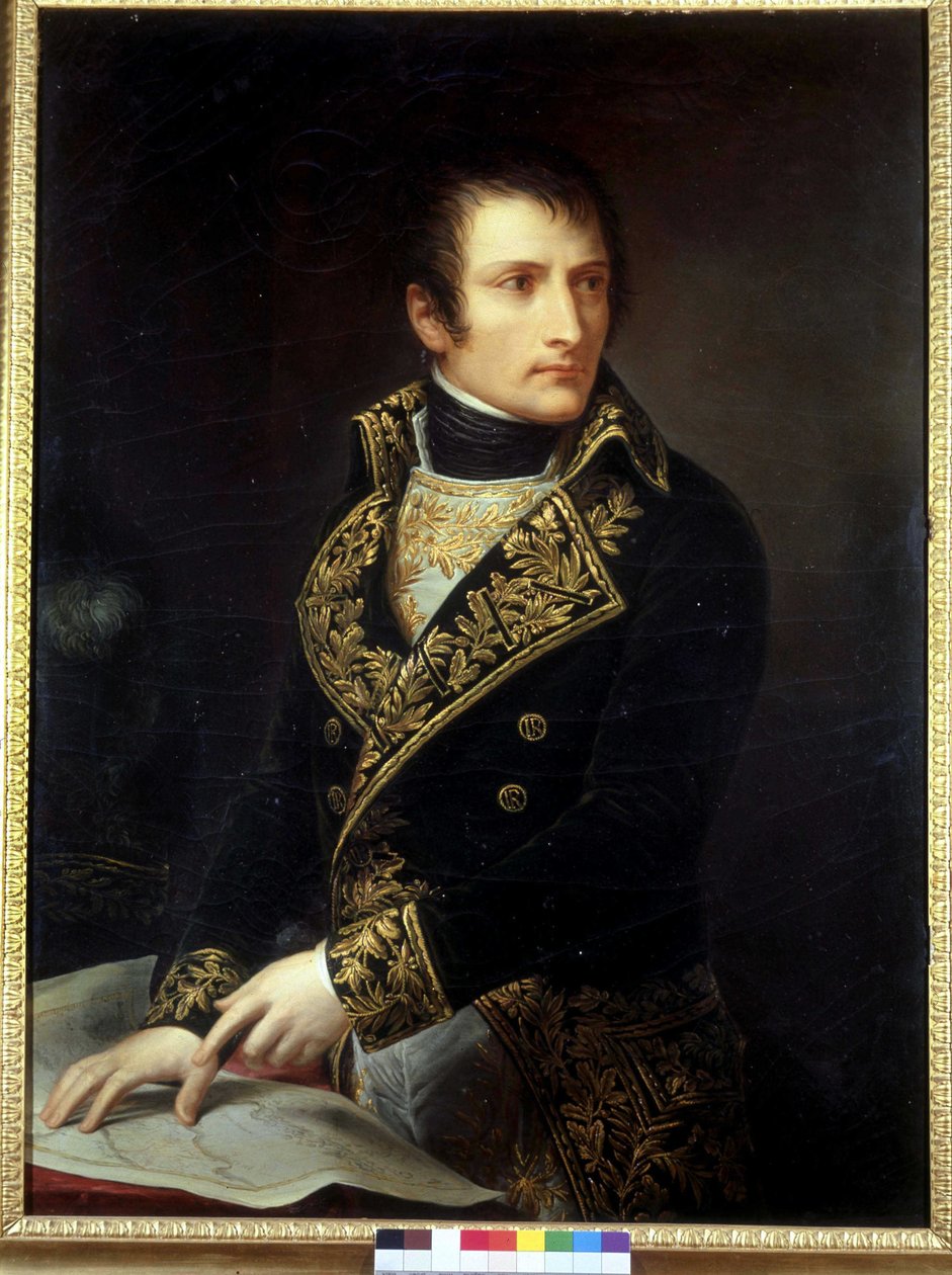 Muotokuva Bonaparten pääkonsulista - Andrea Appiani. Risorgimenton museo. Milano tekijältä Andrea the Elder Appiani
