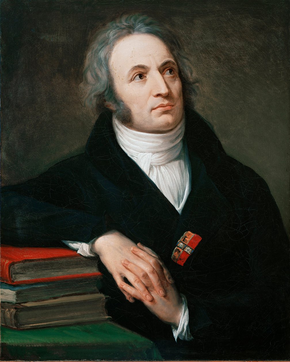 Runoilija Vincenzo Montin (1754-1828) muotokuva Andrea Appianin (1754-1817) maalaus 1809 National Gallery of Modern Art, Rooma tekijältä Andrea the Elder Appiani