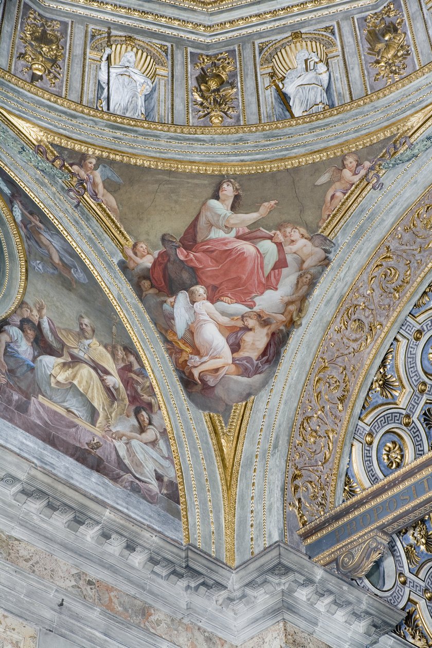 Pyhä Johannes evankelista, 1792-95 tekijältä Andrea the Elder Appiani
