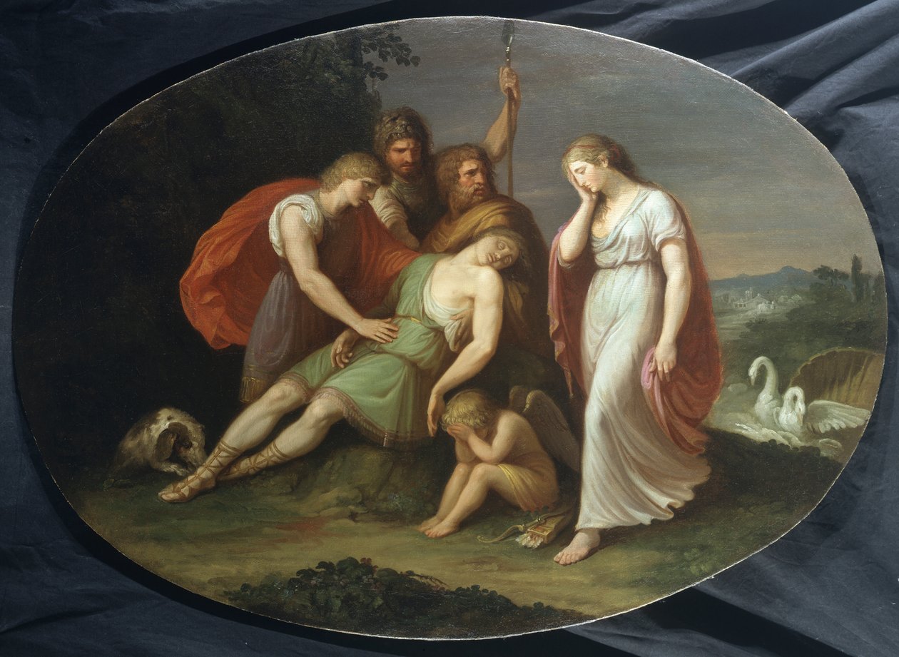 Adonisin kuolema tekijältä Andrea the Elder Appiani