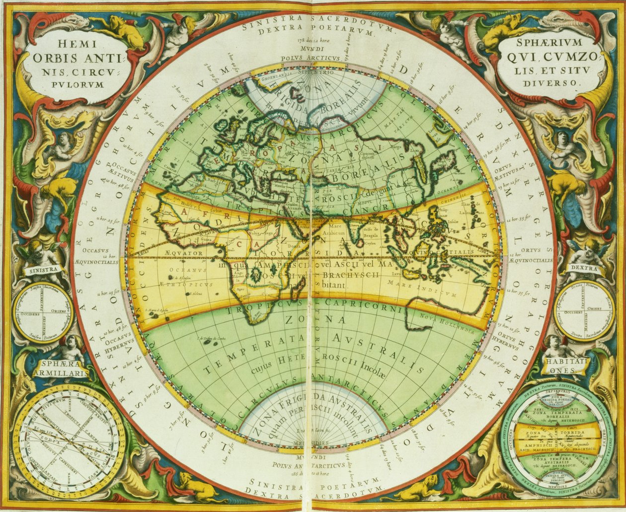 Ancient Hemispheres of the World, levy 94 