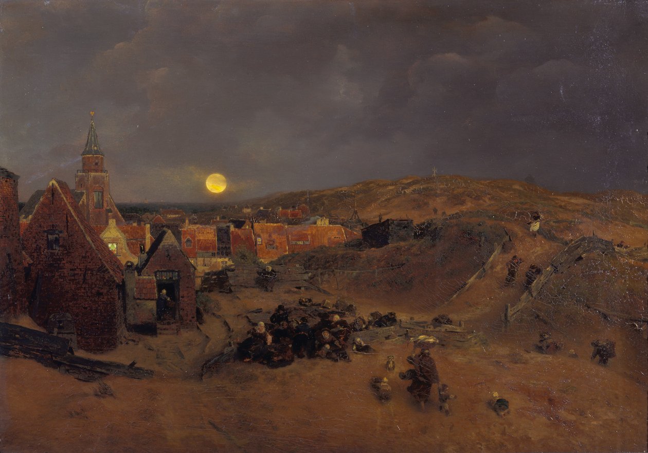 Scheveningen tekijältä Andreas Achenbach