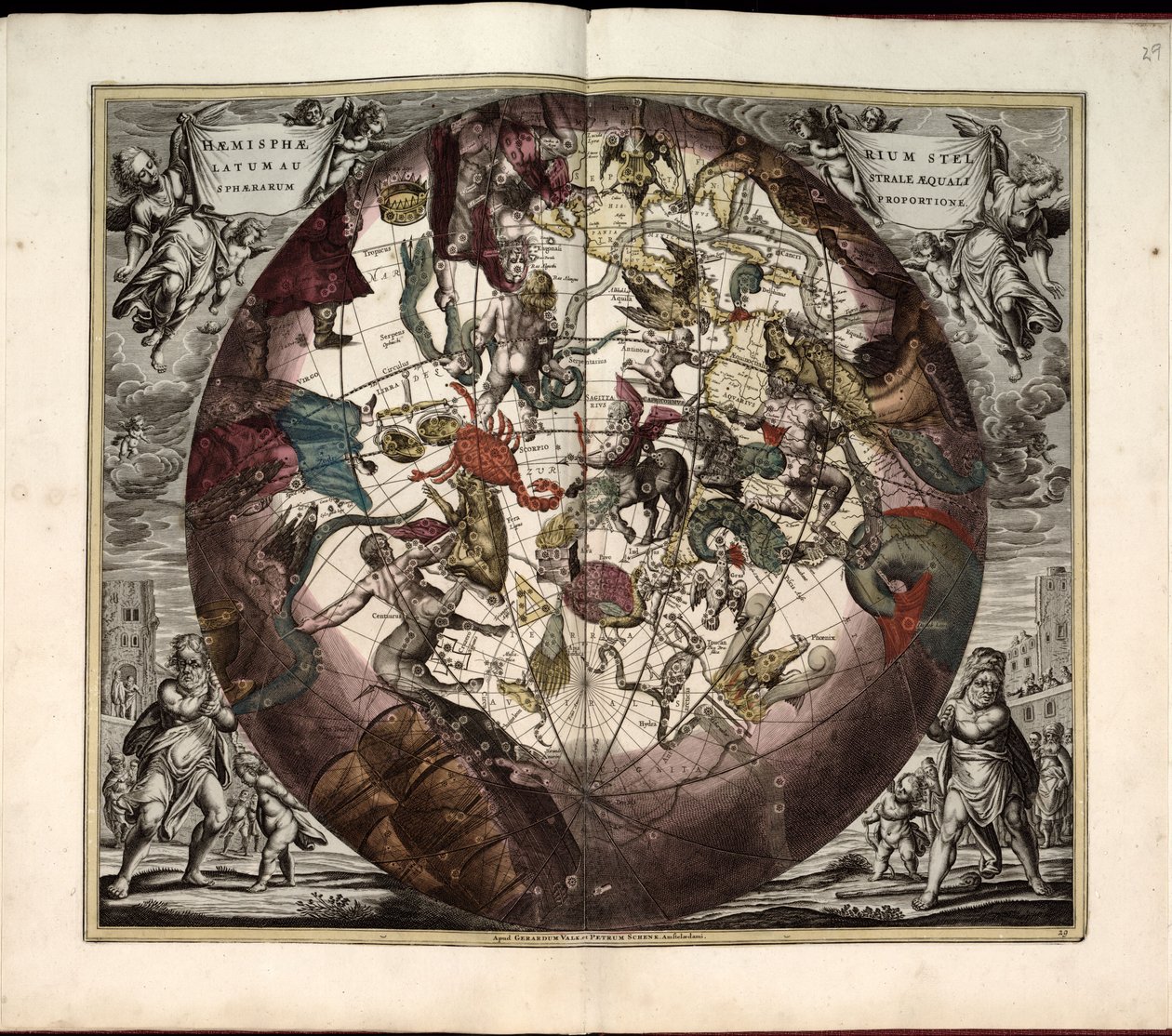Makrokosminen harmonia eli uusi ja universaali atlas, joka näyttää yleisen ja uuden koko luodun maailmankaikkeuden kosmografian tekijältä Andreas Cellarius