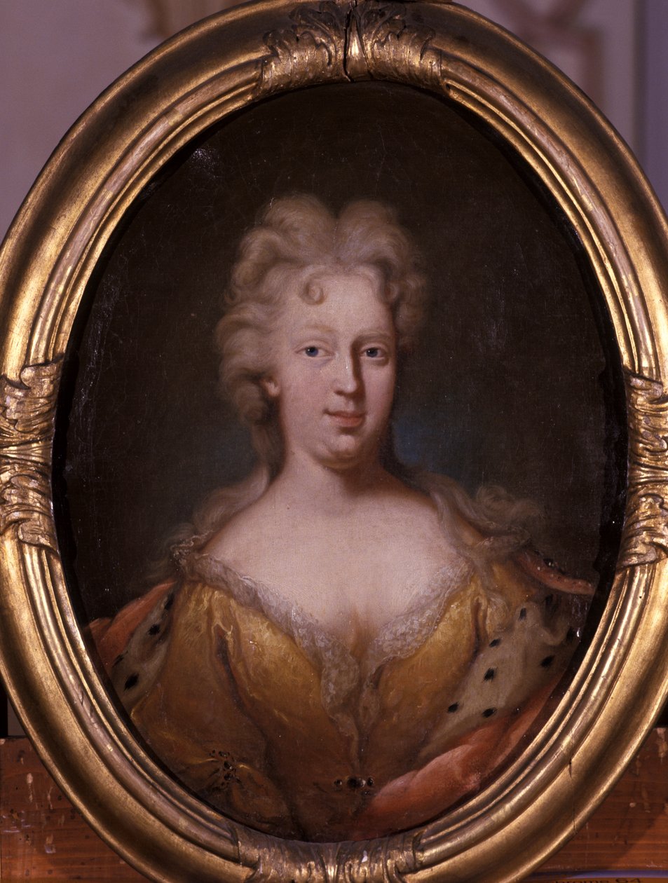 Muotokuva Friederike Elisabeth of Saxe-Marksuhlista tekijältä Andreas Eusebius Berhold