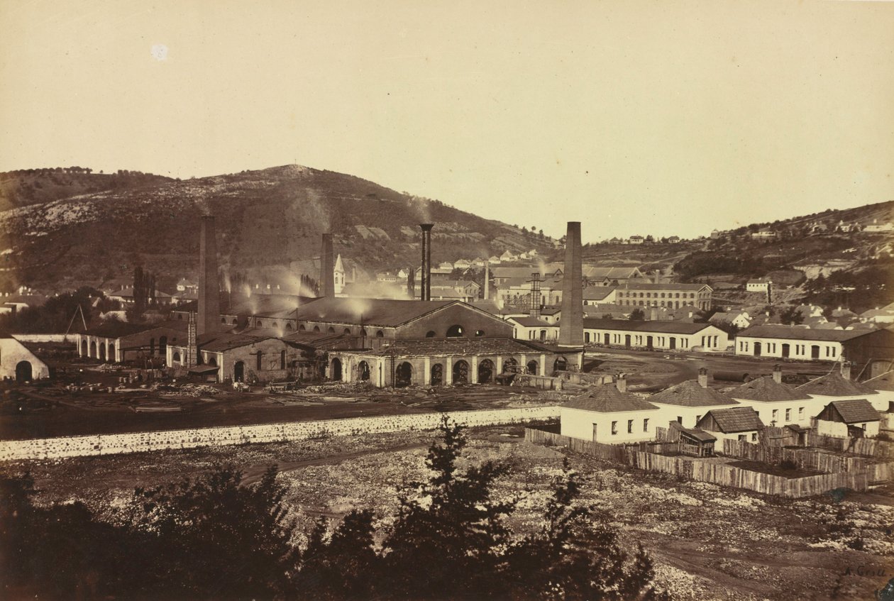 Ruukki Reschitzassa, n. 1860. tekijältä Andreas Groll