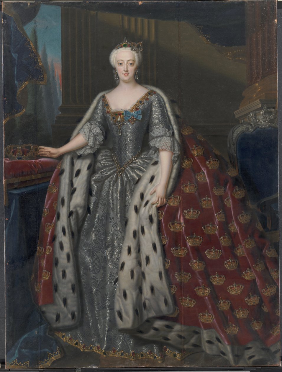 Sophie Magdalene, Christian VI:n kuningatar tekijältä Andreas Møller