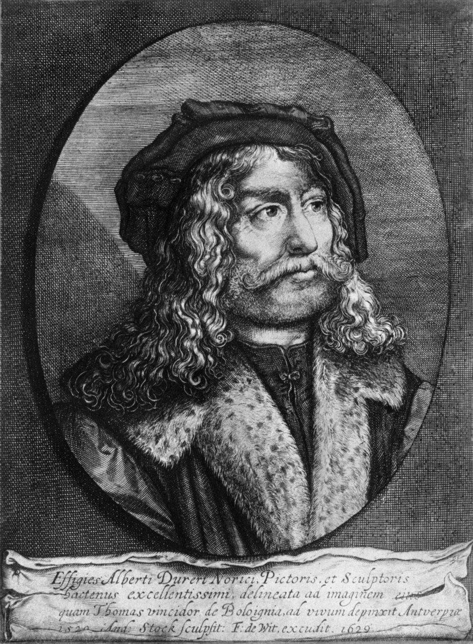 Albrecht Durerin muotokuva, 1629, 1936 tekijältä Andreas Stock