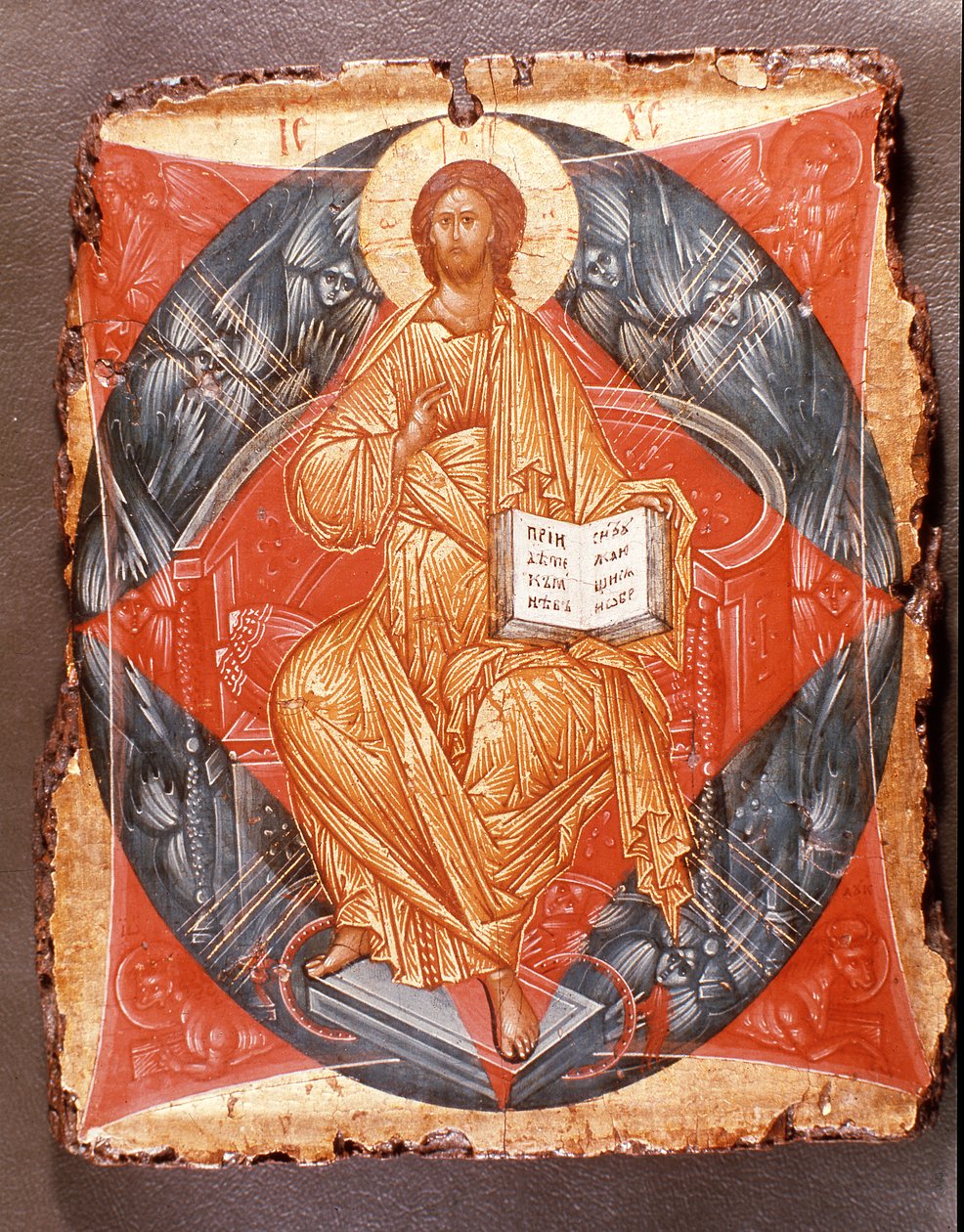 Kuvake (tempera paneelissa) tekijältä Andrei Rublev