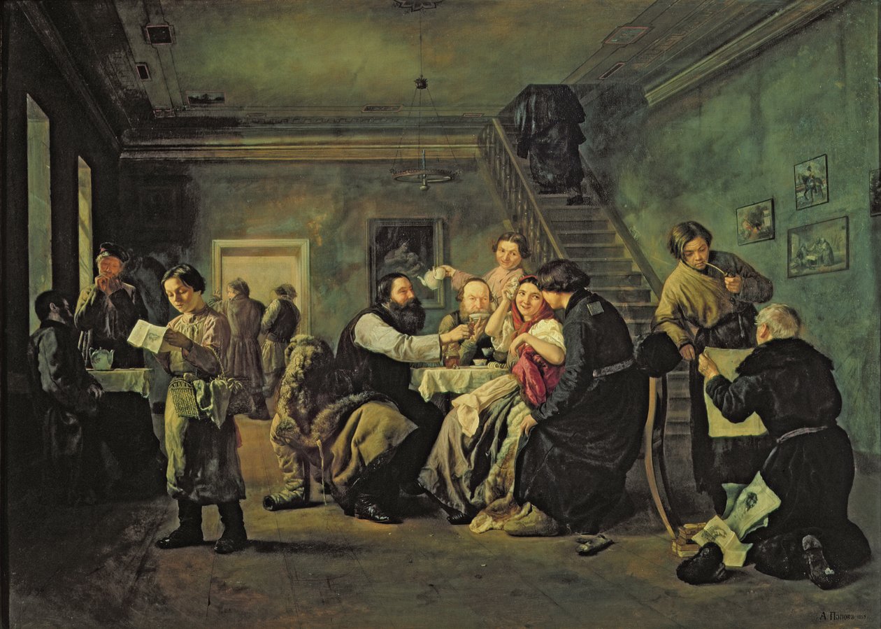 Ruokatalo, 1859 tekijältä Andrei Andreevich Popov