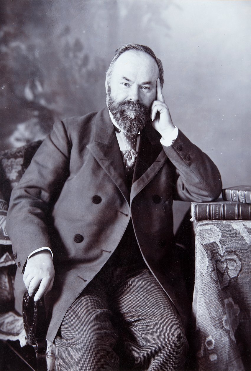 Pjotr Shchukin, venäläinen taiteen keräilijä, c1890-c1900 tekijältä Andrei Osipovich Karelin