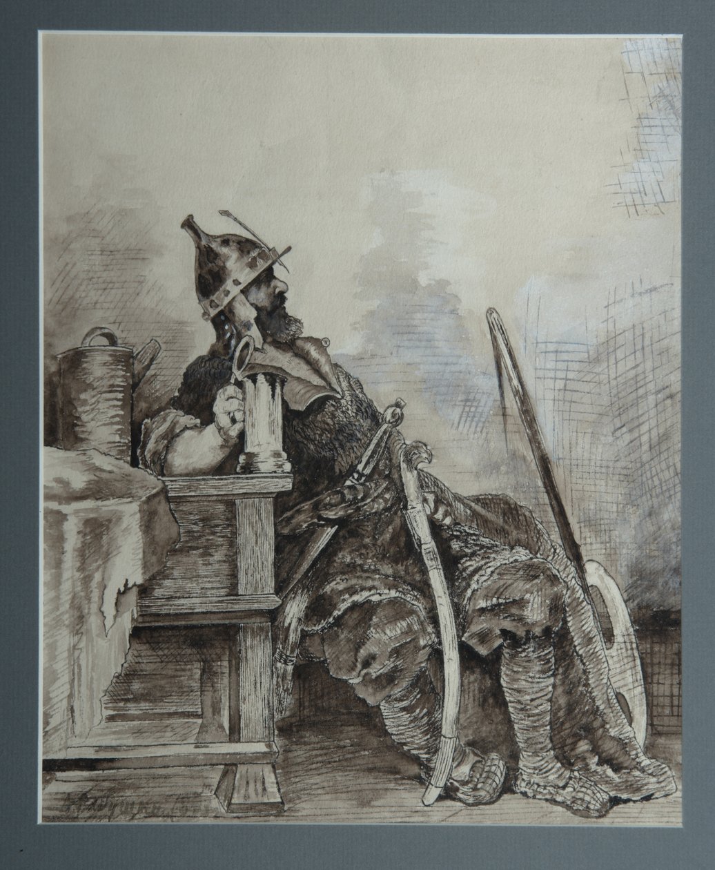Bogatyr, 1893 tekijältä Andrei Petrovich Ryabushkin