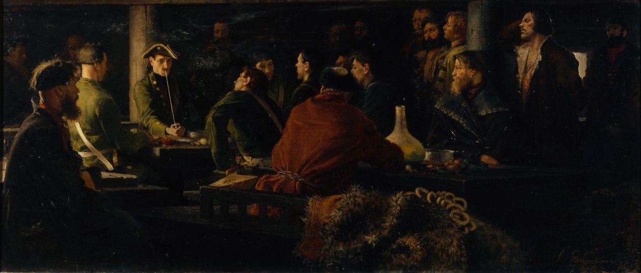 Pietari I:n leluarmeija, 1892 tekijältä Andrei Petrovich Ryabushkin