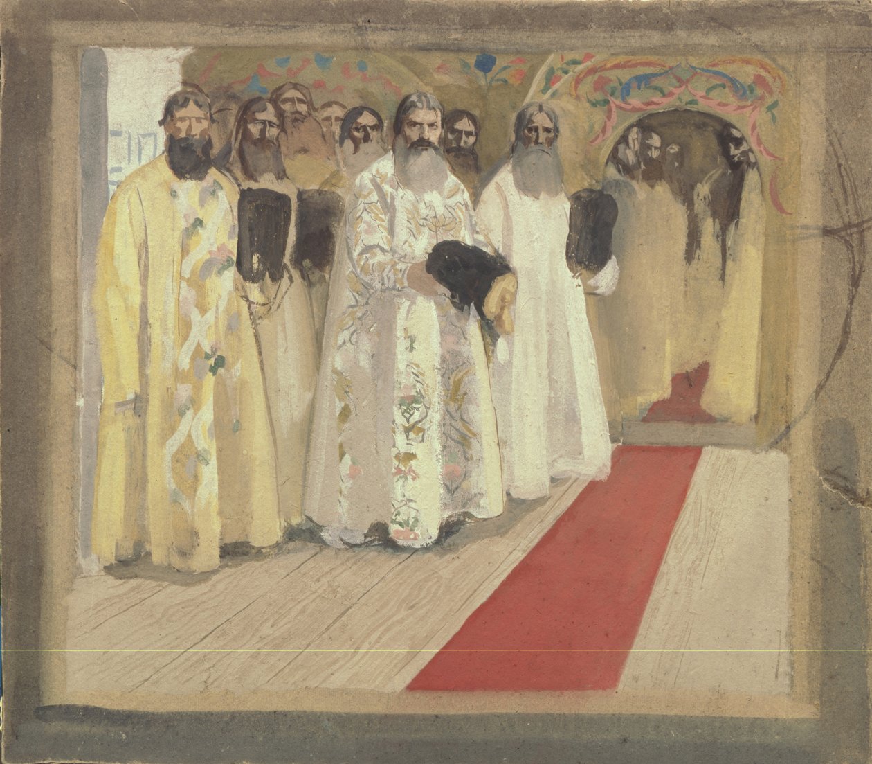 Tsaaria odotellessa, 1901 tekijältä Andrei Petrovich Ryabushkin
