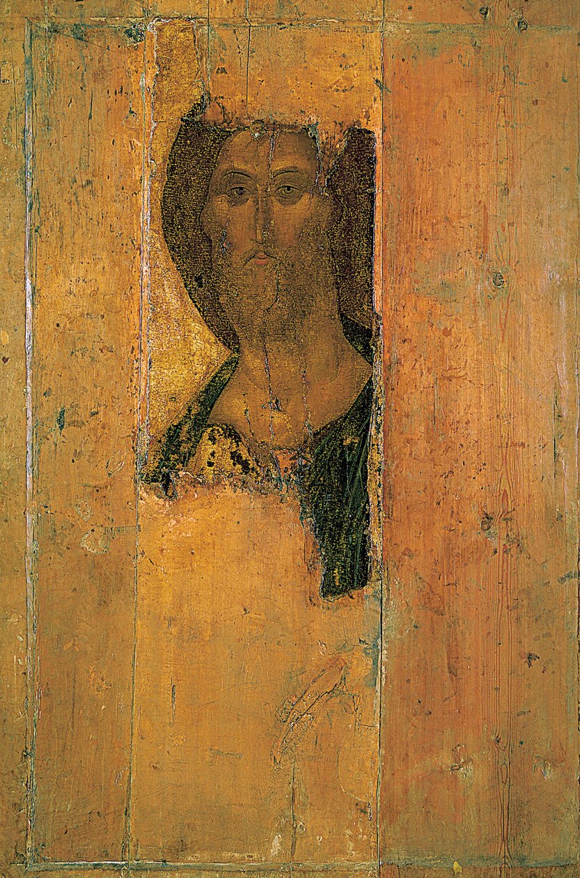 Salvator Mundi Maailman pelastaja, c1410. tekijältä Andrei Rublev