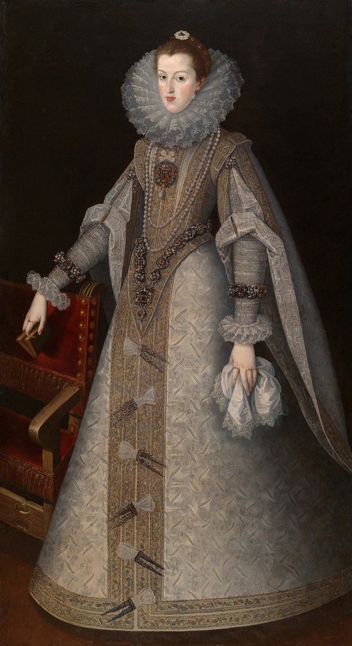 Espanjan kuningatar Margaret, n. 1610. tekijältä Andres Lopez Polanco